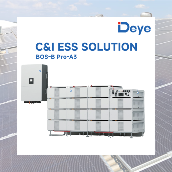 Deye BOS-B-Accessories Kit de Accesorios para Cluster BOS-B Pro-A3