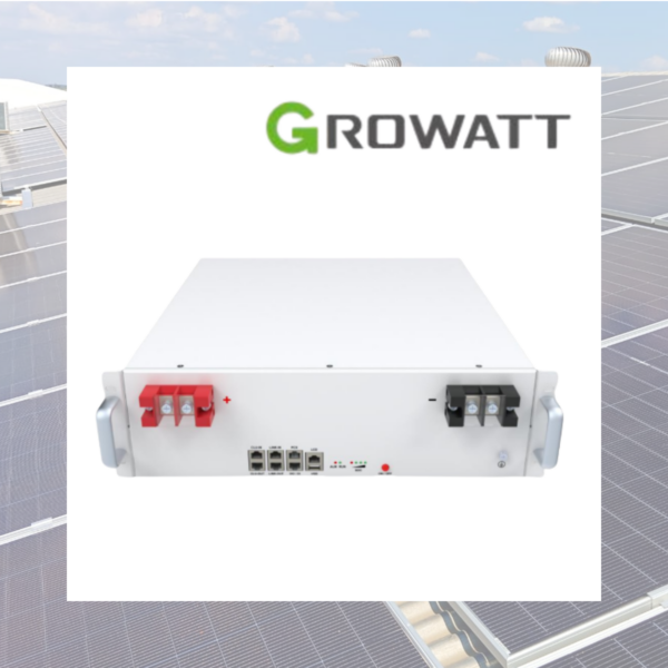 Batería Growatt HOPE 5.0L-B1 5.12kWh 51.2V LiFePO4 para Sistemas Solares Híbridos