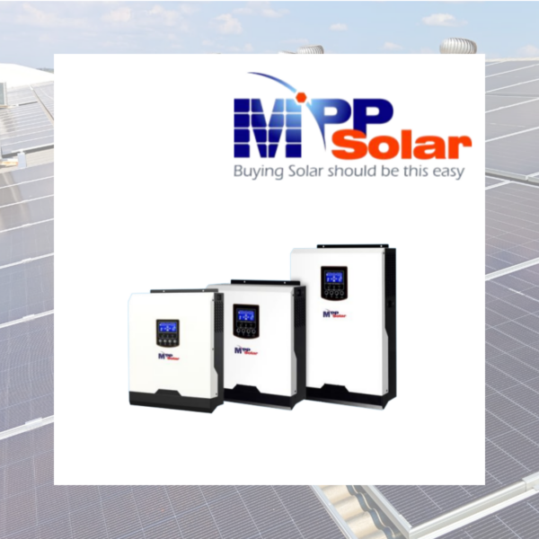 INVERSOR OFF-GRID MPPSOLAR PIP-2424MSE1 – 2400W – 24V – MPPT 40A – ONDA SENOIDAL PURA