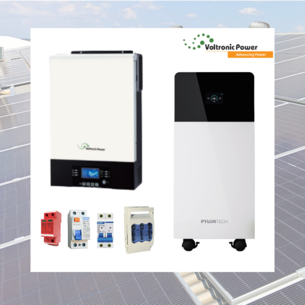 Kit UPS Online 6 kW + Batería de Litio Pylontech Fidus Plus 16 kWh